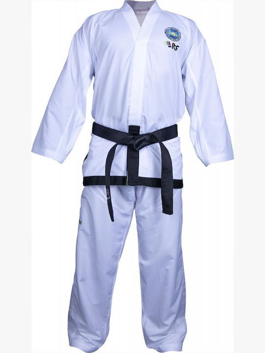 Top Ten Master Dobok “green” Στολή Taekwondo Ενηλίκων/Παιδική Λευκή