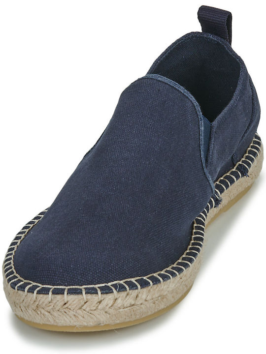 Fabric Men's Espadrilles in Blue Color