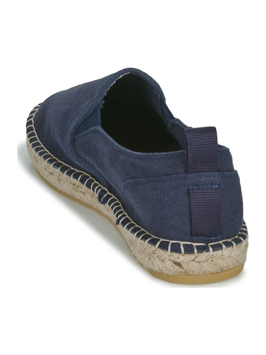 Fabric Men's Espadrilles in Blue Color