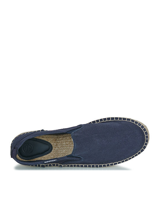 Fabric Men's Espadrilles in Blue Color