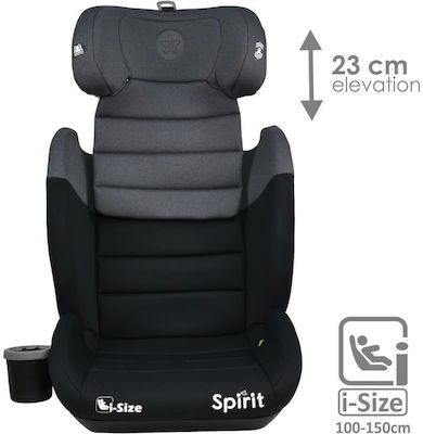 Bebe Stars Spirit Καθισματάκι Αυτοκινήτου i-Size με Isofix Steel Grey