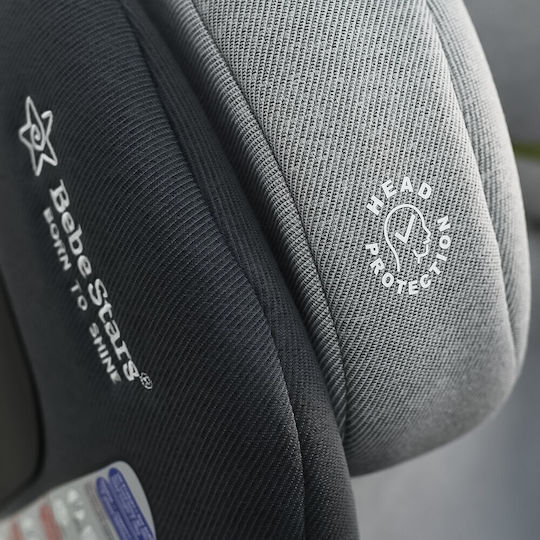 Bebe Stars Nobile Καθισματάκι Αυτοκινήτου i-Size με Isofix Ice Grey