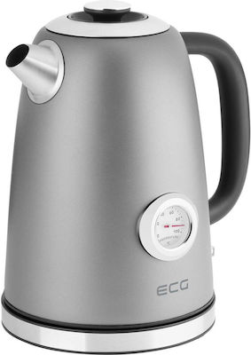 ECG Kettle 1.7lt 2200W Gray