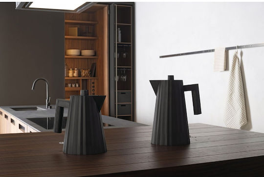 Alessi Plisse MDL06/1 Βραστήρας 1lt 2200W Μαύρος