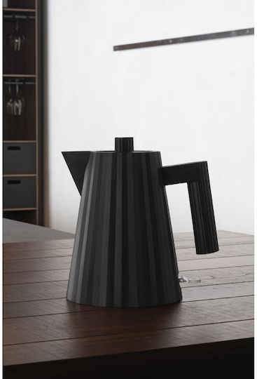 Alessi Plisse MDL06/1 Βραστήρας 1lt 2200W Μαύρος
