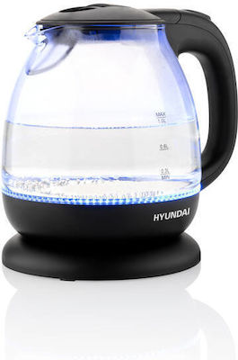 Hyundai Kettle 1lt 1100W Black