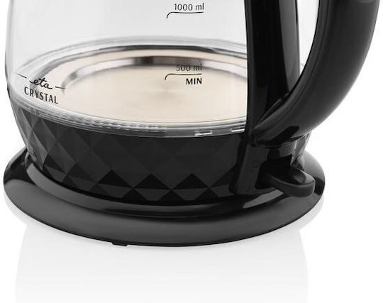 ETA Crystal 3154 90000 Βραστήρας 1.7lt 2200W Μαύρος