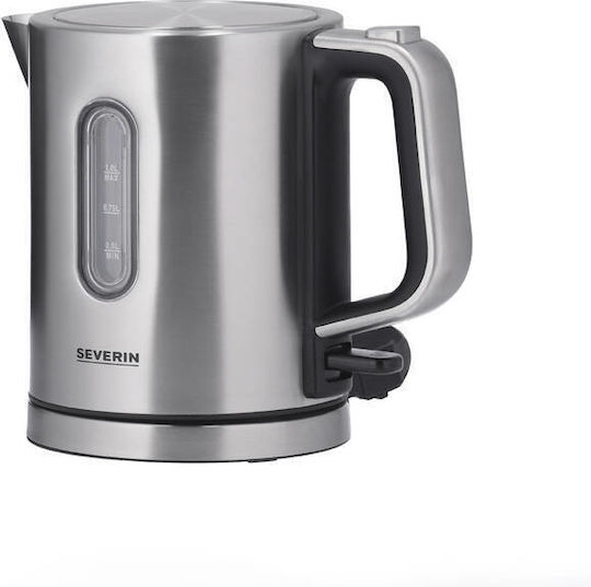 Severin WK 3401 Βραστήρας 1lt 2400W Ασημί