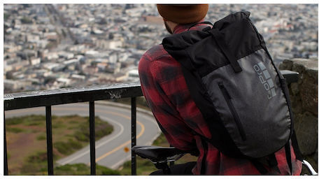 GoPro Rolltop All-Weather Τσάντα Πλάτης Φωτογραφικής Μηχανής Μαύρη