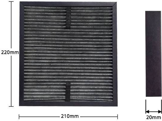 Puredry Sofia PD2419 Activated Carbon Filter for Dehumidifiers