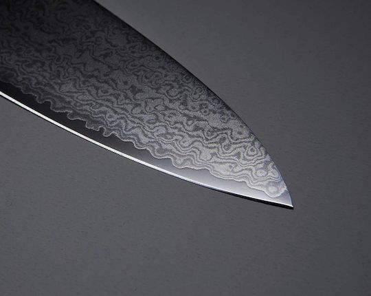 Senzo Suncraft Twisted Octagon Knife Fillet from Damascus Steel 21cm