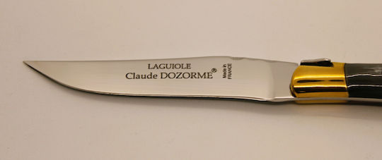 Claude Dozorme Laguiole De Table Light Horn Cuțite Fructe din Oțel Inoxidabil 6buc