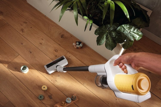 Miele Duoflex HX1 Rechargeable 2 in 1 Stick & Handheld Vacuum 25.2V Sunset Yellow