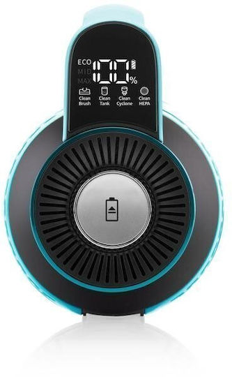 ETA Magic Aqua Plus 7236 90000 Επαναφορτιζόμενη Σκούπα 2 σε 1 Stick & Χειρός 28.8V Μπλε