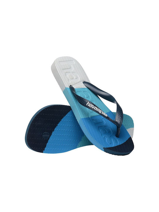 Top Logomania Colors Ii Men's Flip Flops Blue