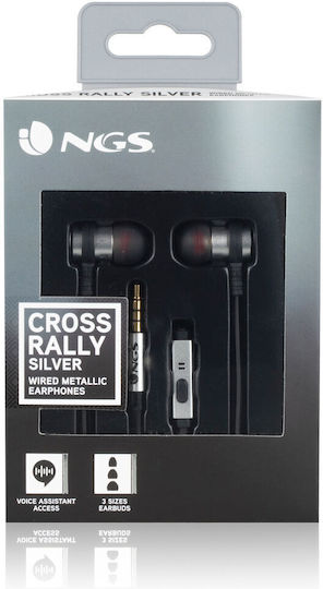 Ακουστικά Earbud Ngs Elec-headp-0294 Ασημί