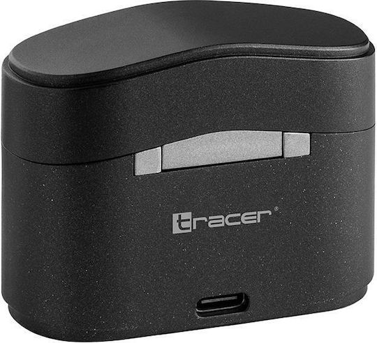 Tracer T6 Pro In ear Bluetooth хендсфри Слушалки с Кутийка за Зареждане Черен