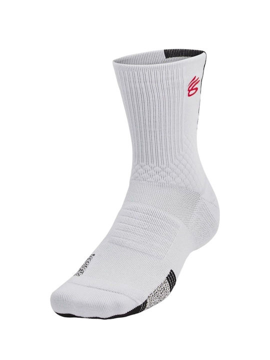 Under Armour Ad Playmaker Athletic Socks Gray 1 Pair