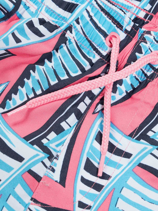 Men's Swimwear Shorts Pink with Patterns