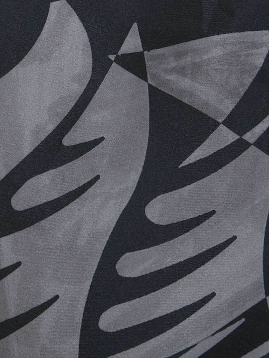 Men's Swimwear Shorts Black with Patterns