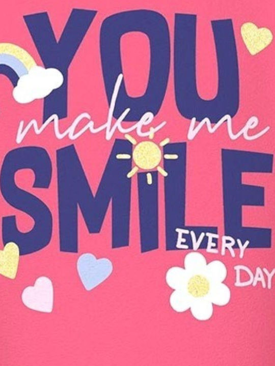 Παιδικό T-shirt Camelia Rose Smile You Make Me Smile