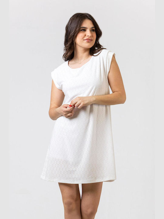 Simple Fashion Dress White