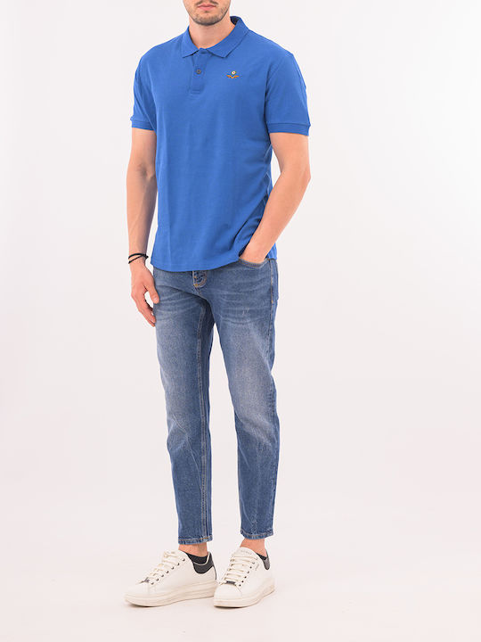 Polo Short Sleeve Blouse RoyalBlue