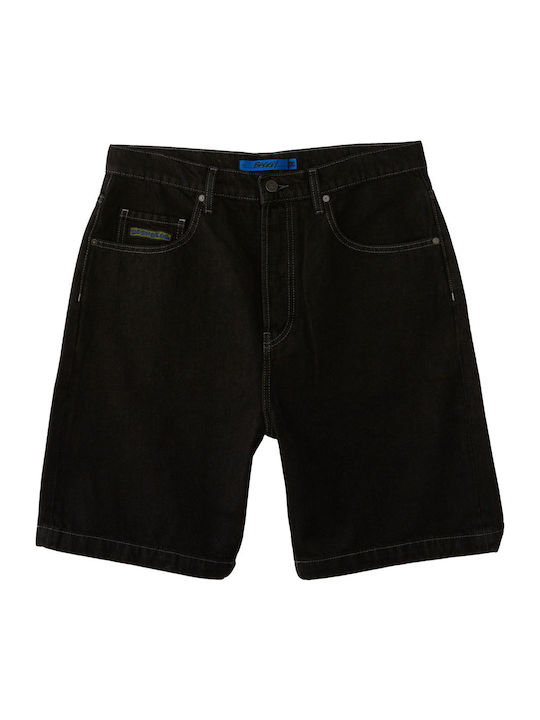 Worker Men's Shorts Jeans Black