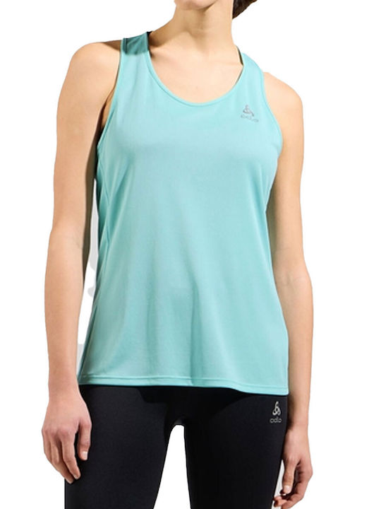 Essentials Women's Summer Sleeveless Turquoise Top