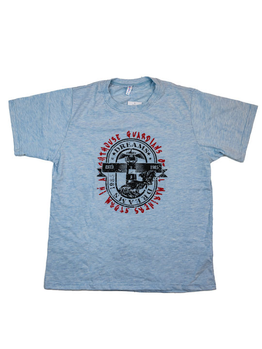 Men's Pyjamas "House Guardians" Light Blue Blue