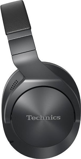 Technics EAH-A800E Wireless Wired Over Ear Headphones with 50 Hours Playing Time and Quick Charge Black