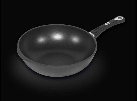 AMT Gastroguss Wok από Αλουμίνιο με Αντικολλητική Επίστρωση 30cm