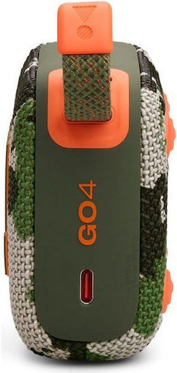 JBL Go 4 Waterproof Bluetooth Speaker 4.2W with Battery Life up to 7 hours Squad