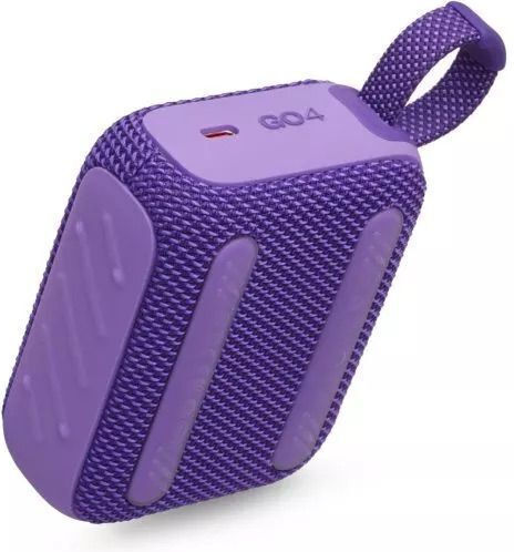 JBL Go 4 Waterproof Bluetooth Speaker 4.2W with Battery Life up to 7 hours Purple