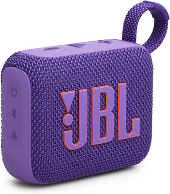 JBL Go 4 Waterproof Bluetooth Speaker 4.2W with Battery Life up to 7 hours Purple