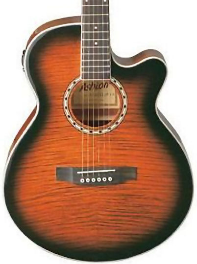 Ashton Ηλεκτροακουστική Κιθάρα Cutaway Sunburst