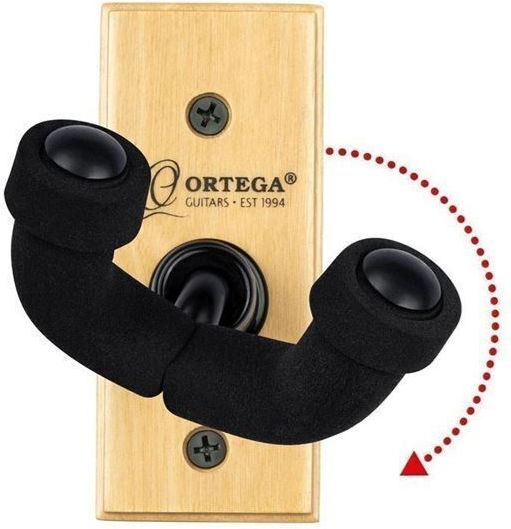 Ortega OUH-1NT Wall Mounted Stand for Strings Brown