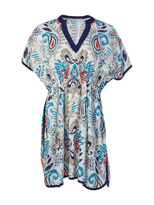 Achilleas Accessories Women's Mini Caftan Beachwear Printed