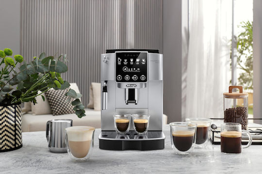 De'Longhi Magnifica Start 1450W Налягане 15бар с мелачка Сребриста