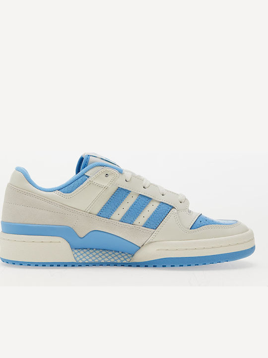 Forum Low Cl Herren Sneakers Ivory / Semi Blue Burst