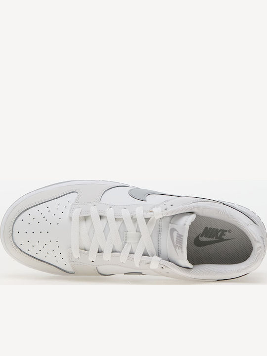 Dunk Low Retro Männer Sneakers Summit Weiß / Hellgrau Platin-Ton