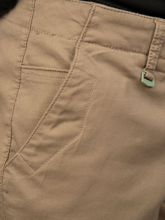 Ανδρικό Παντελόνι Cargo Ελαστικό Beige