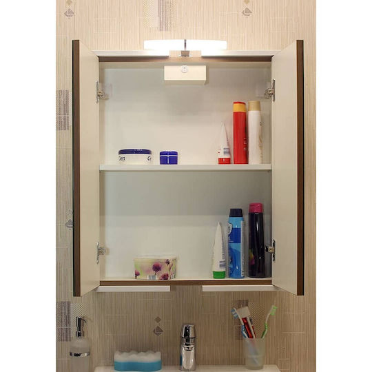 M-Mebel Баня Кабинет Ширина57.5xДължина25xВисочина68.5см Бял