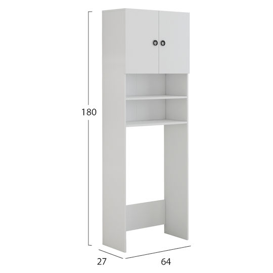 Dulap De Baie Mobilier Pentru Baie 64x29x181cm Albastru