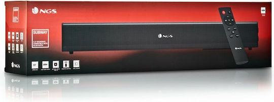 NGS Subway Саундбар Bluetooth 40W с Дистанционно Черен