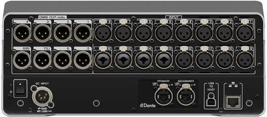Yamaha DM3-D with Dante 12 XLR Inputs