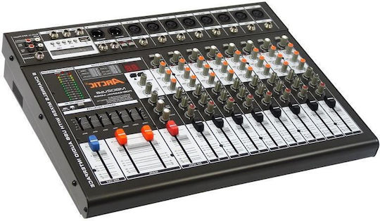 Arctic Αναλογική Κονσόλα 8 Καναλιών με Phantom Power & 8 Εισόδους XLR M-802USB
