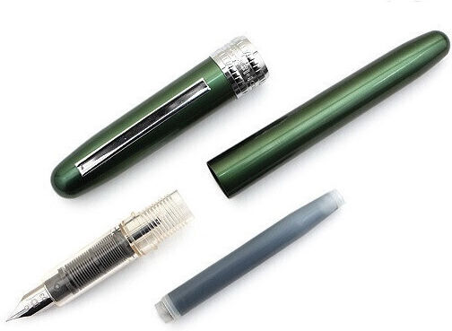 Platinum Plaisir Green Fountain Pen Pgb-1000
