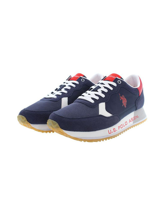 U.S. Polo Assn. Ανδρικά Sneakers Μπλε