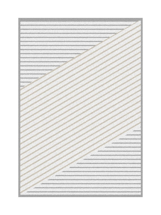 Tzikas Carpets 52001-103 Rug Rectangular White-Grey